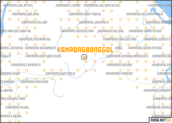 map of Kampong Bonggol