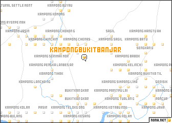 map of Kampong Bukit Banjar
