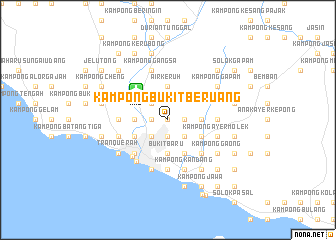 map of Kampong Bukit Beruang