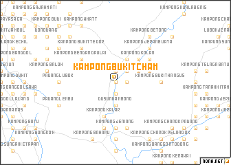 map of Kampong Bukit Cham