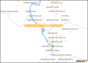map of Kampong Bukit Chengat