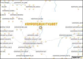 map of Kampong Bukit Kubot