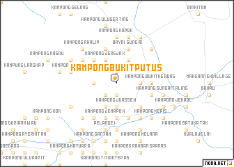 map of Kampong Bukit Putus