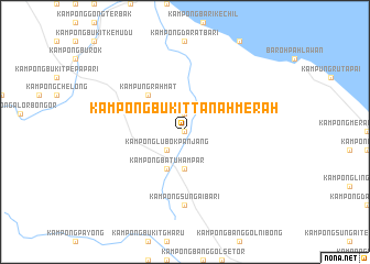 map of Kampong Bukit Tanah Merah