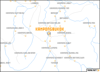 map of Kampong Bukok