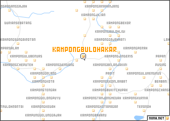 map of Kampong Buloh Akar