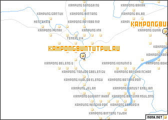 map of Kampong Buntut Pulau