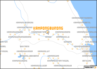 map of Kampong Burong
