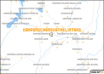 map of Kampong Changkat Melintang