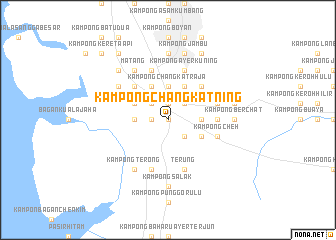 map of Kampong Changkat Ning