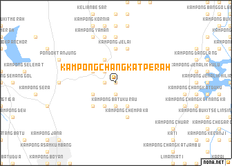 map of Kampong Changkat Perah