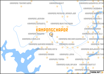 map of Kampong Chapor