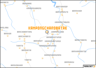 map of Kampong Charobatae