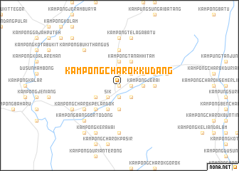 map of Kampong Charok Kudang