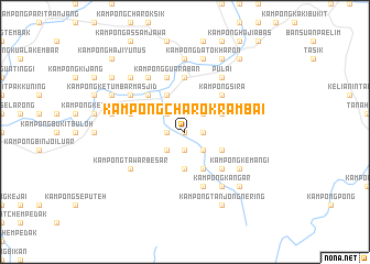 map of Kampong Charok Rambai