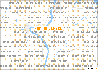 map of Kampong Chekli
