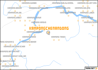 map of Kampong Chenandong