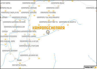 map of Kampong Chenara