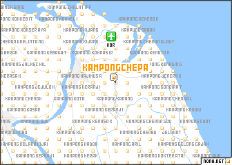 map of Kampong Chepa