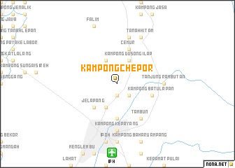 map of Kampong Chepor