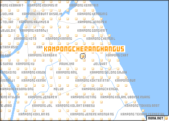 map of Kampong Cherang Hangus