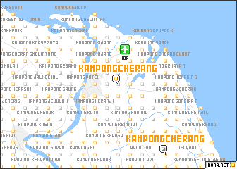 map of Kampong Cherang