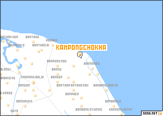 map of Kampong Chokha
