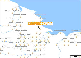 map of Kampong Chupin