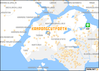 map of Kampong Cutforth