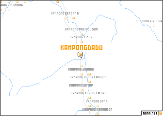 map of Kampong Dadu