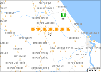 map of Kampong Dalokuwing