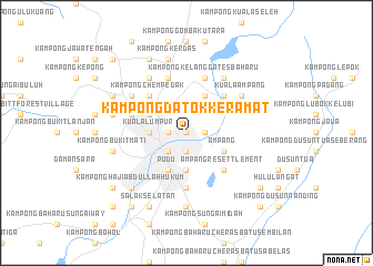 map of Kampong Datok Keramat