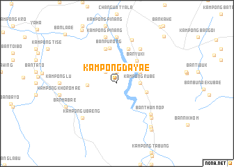 map of Kampong Dayae