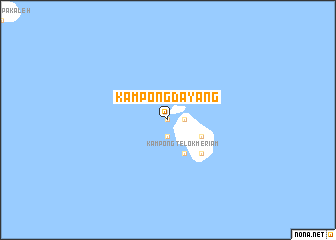 map of Kampong Dayang