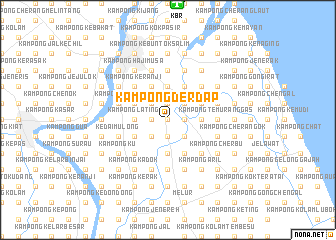 map of Kampong Derdap