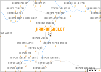 map of Kampong Dolot