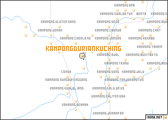 map of Kampong Durian Kuching