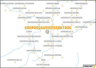 map of Kampong Durian Sebatang
