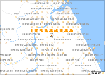 map of Kampong Dusun Kudus