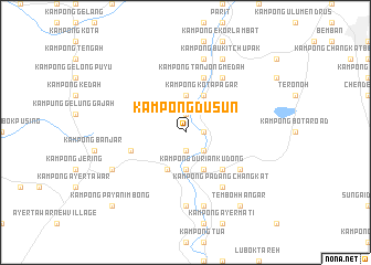 map of Kampong Dusun