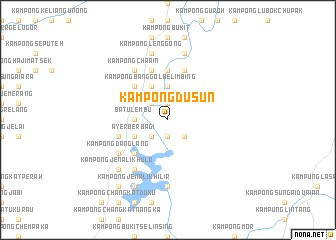 map of Kampong Dusun
