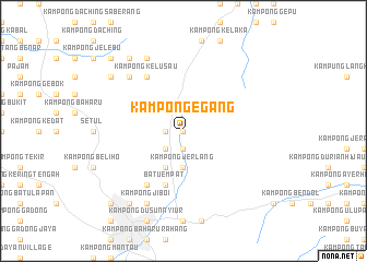 map of Kampong Egang