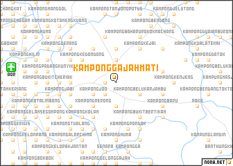 map of Kampong Gajah Mati