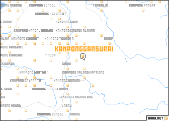 map of Kampong Gansurai