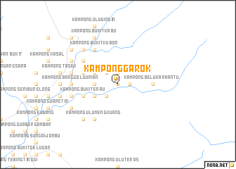 map of Kampong Garok