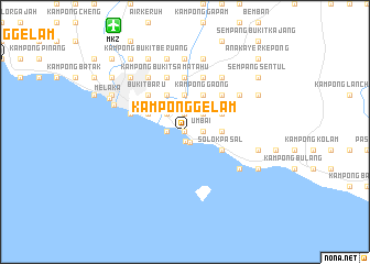 map of Kampong Gelam