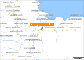 map of Kampong Gelam