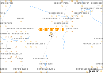 map of Kampong Geliu