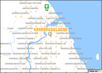 map of Kampong Gelugor