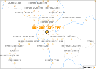 map of Kampong Gemereh